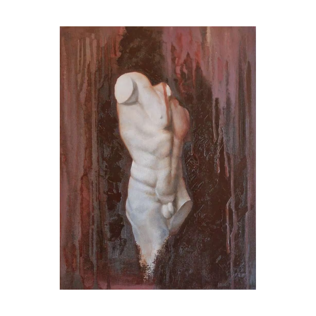 Hercules (male torso statue study)